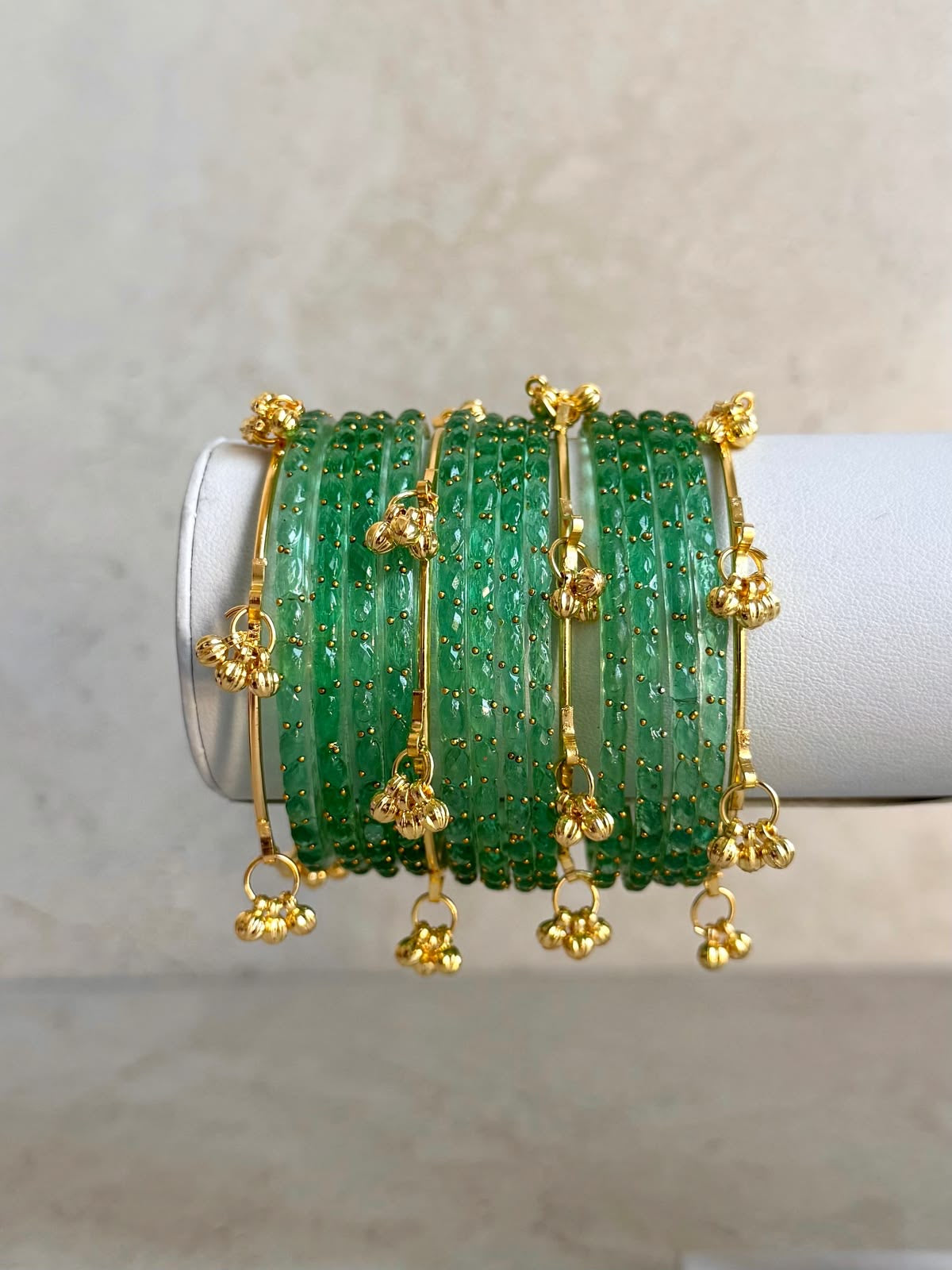 ✨MINT GREEN KASHMIRI BANGLES