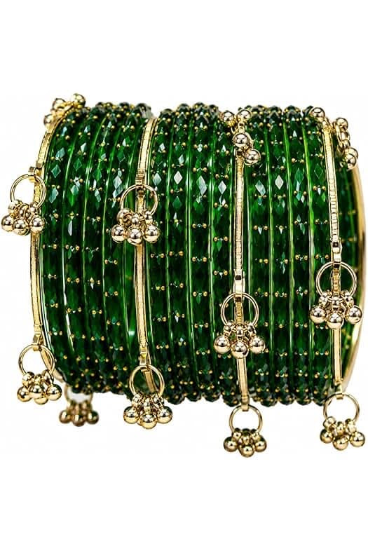 ✨Mehendi Special Green Kashmiri bangles