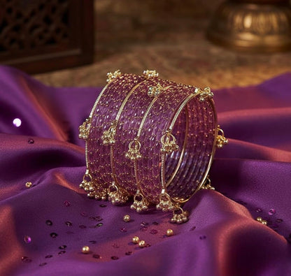 💜LAVENDER  KASHMIRI BANGLES