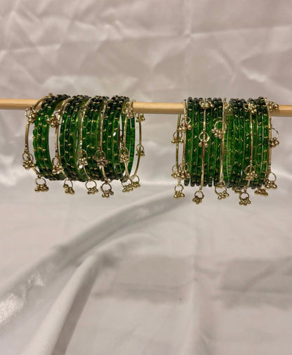 ✨Mehendi Special Green Kashmiri bangles
